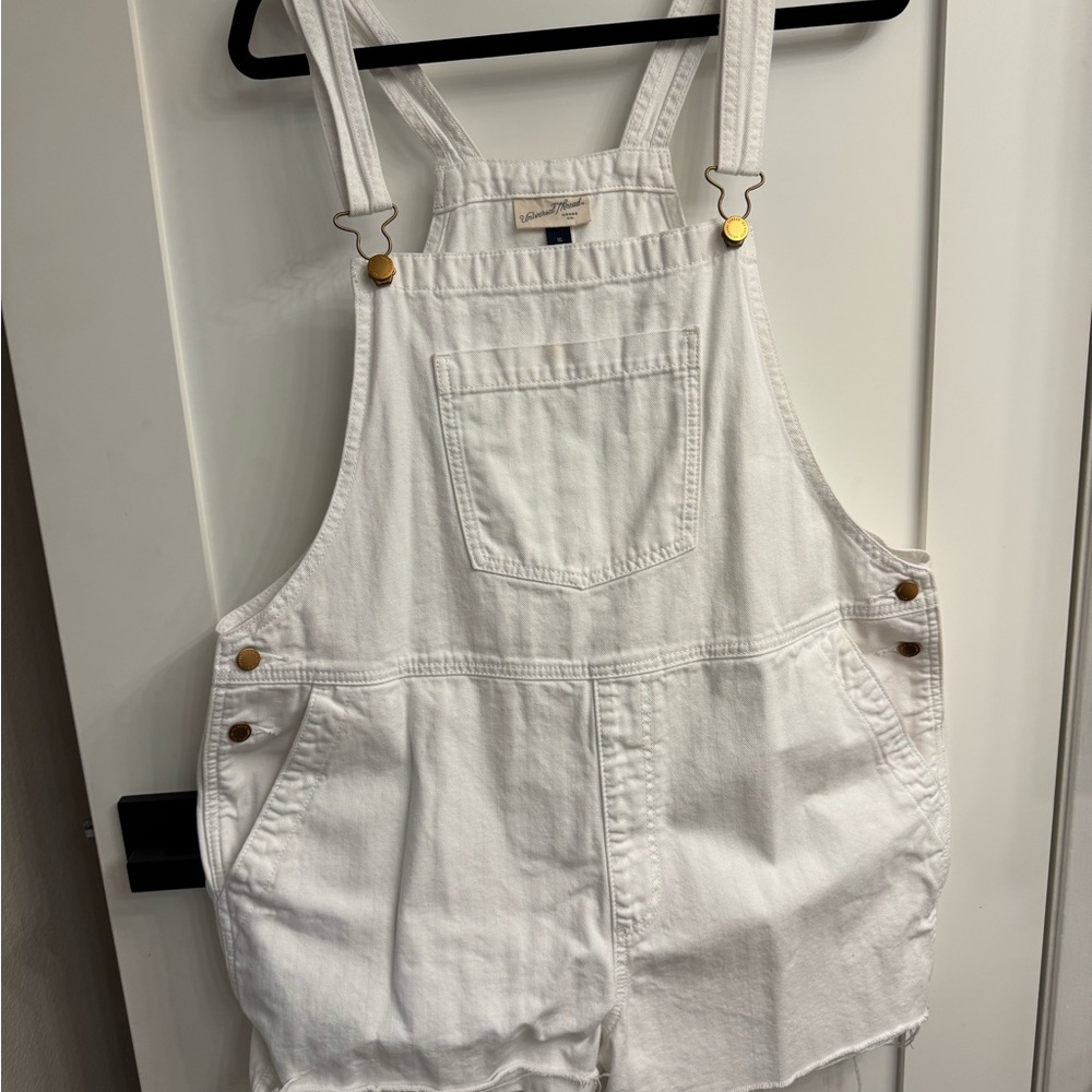 BRAND NEW White Denim Overalls
